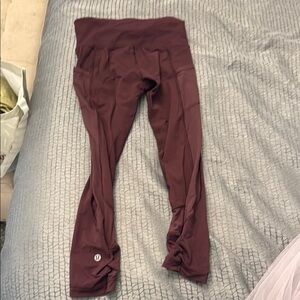 lululemon athletica Burgundy Pants